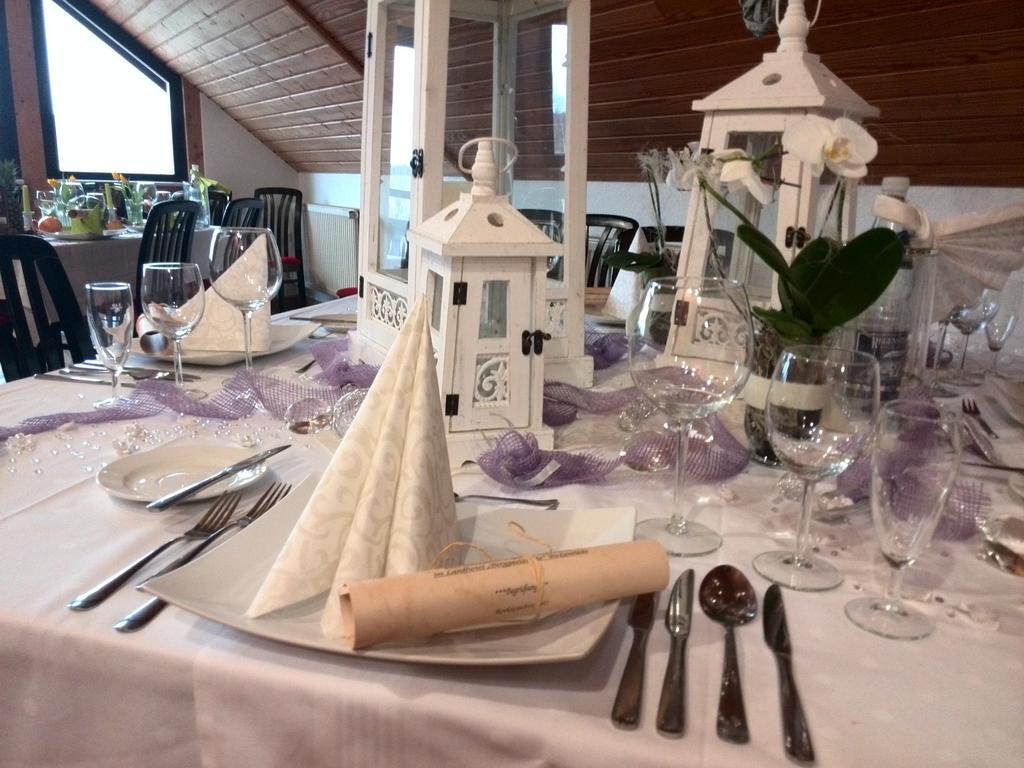 אנרודה Landhotel Berggaststaette Bickenriede מראה חיצוני תמונה